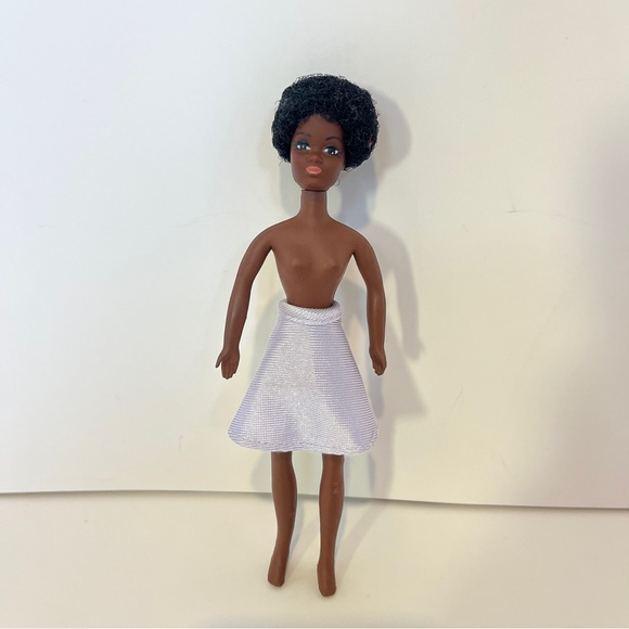 Mattel Other - Vintage 1970 70s Rosemary Rock Flower Mini Mattel Barbie Doll AA Nude Rubber